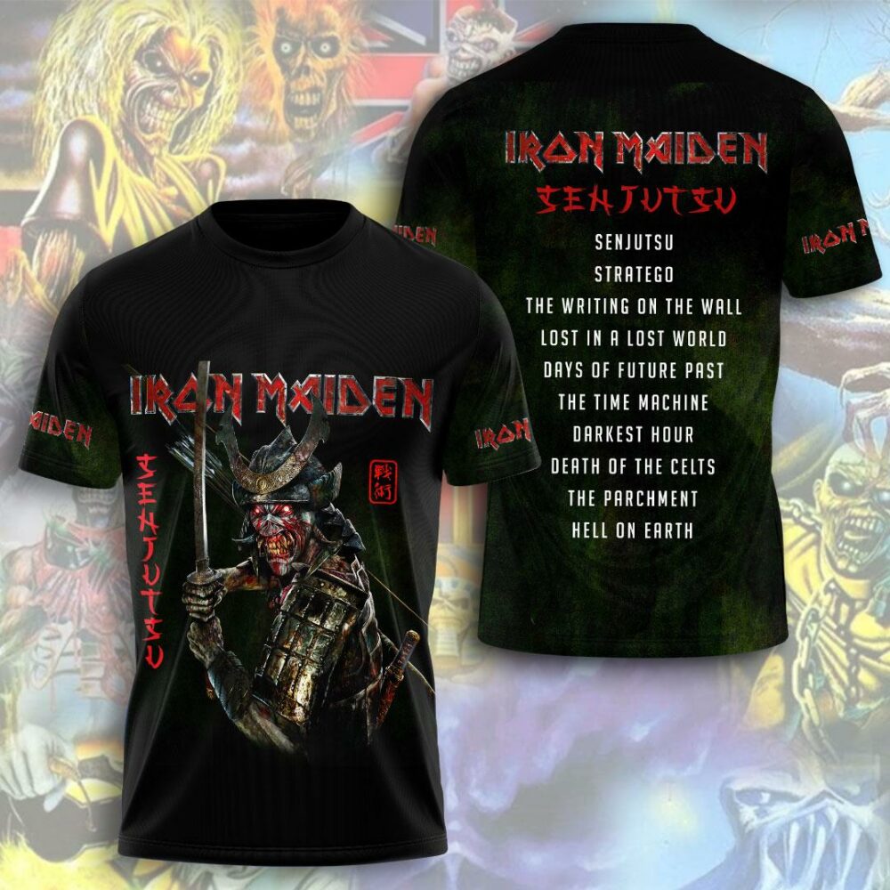 Iron Maiden 1975-2022 Anniversary Shirt 3D For Fans