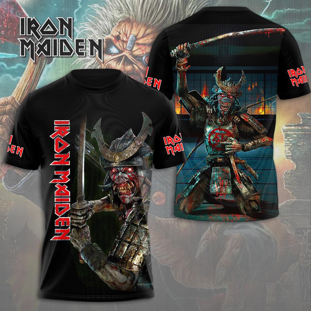 Iron Maiden 1975-2022 Anniversary Shirt 3D