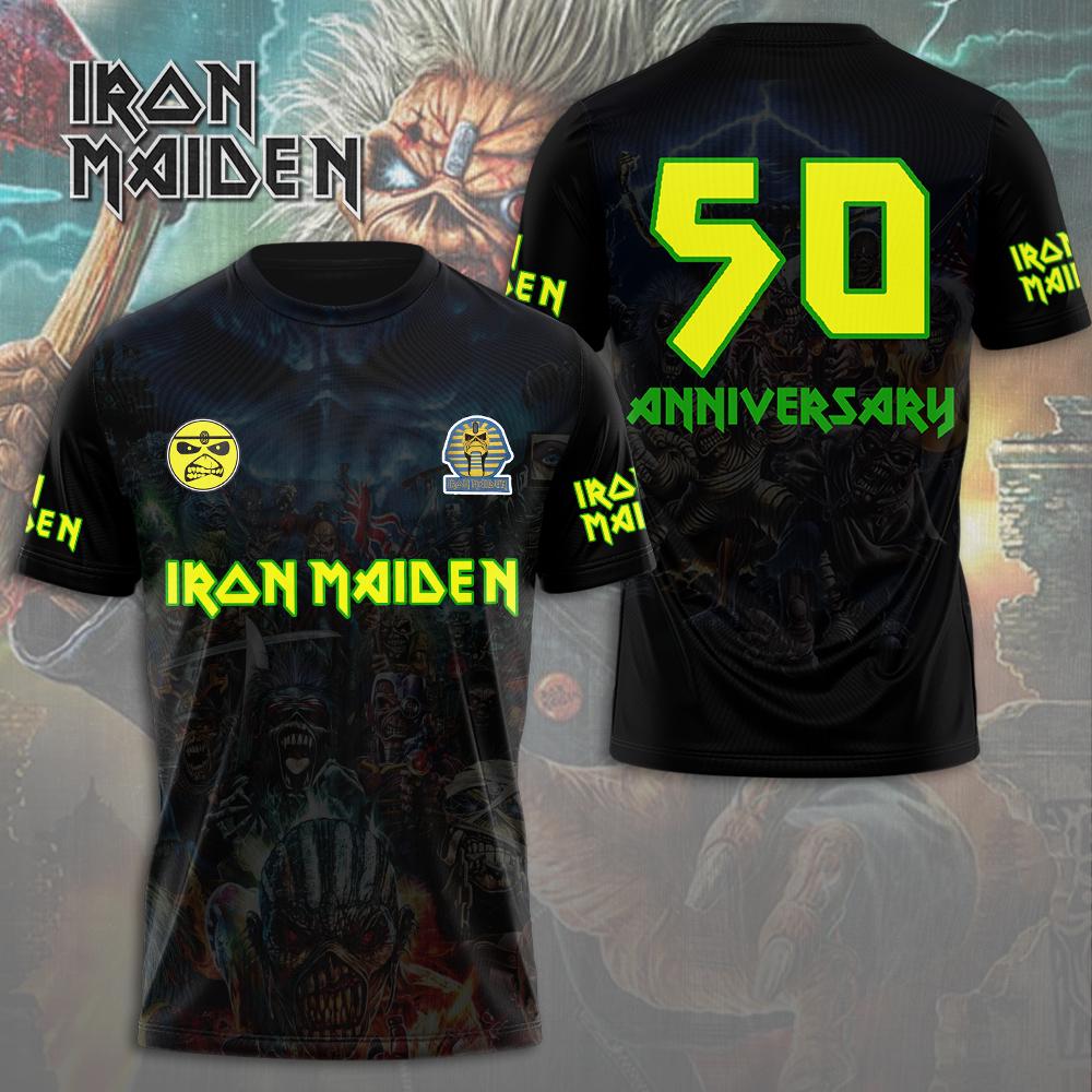 Iron Maiden 1975-2022 Anniversary Shirt For Fans