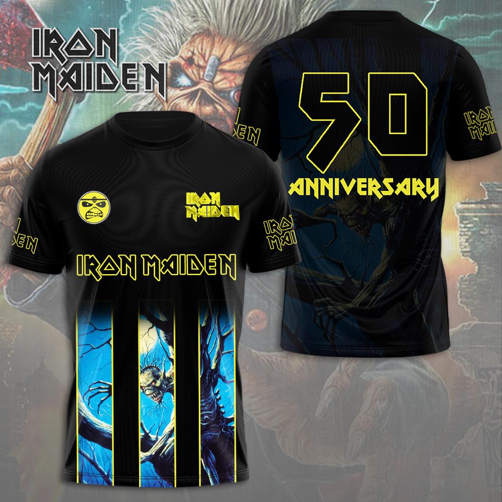 Iron Maiden 1975-2022 Anniversary Shirt For Man
