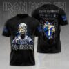 Iron Maiden 50 Years 1975-2025 Thank You For The Memories Signatures Shirt 3D Skull