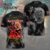 Iron Maiden 50 Years 1975-2025 Thank You For The Memories Signatures Shirt 3D