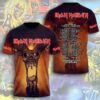 Iron Maiden 50 Years 1975-2025 Thank You For The Memories Signatures Shirt For Fans