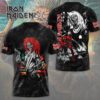 Iron Maiden 50th Anniversary T-shirt With Band Signatures (2)