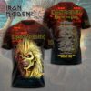 Iron Maiden Run For Your Life World Tour 2025-26 3D Shirt