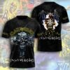 Iron Maiden Run For Your Life World Tour 2025-26 From Iron Maiden To Fear Of The Dark 3d Shirt