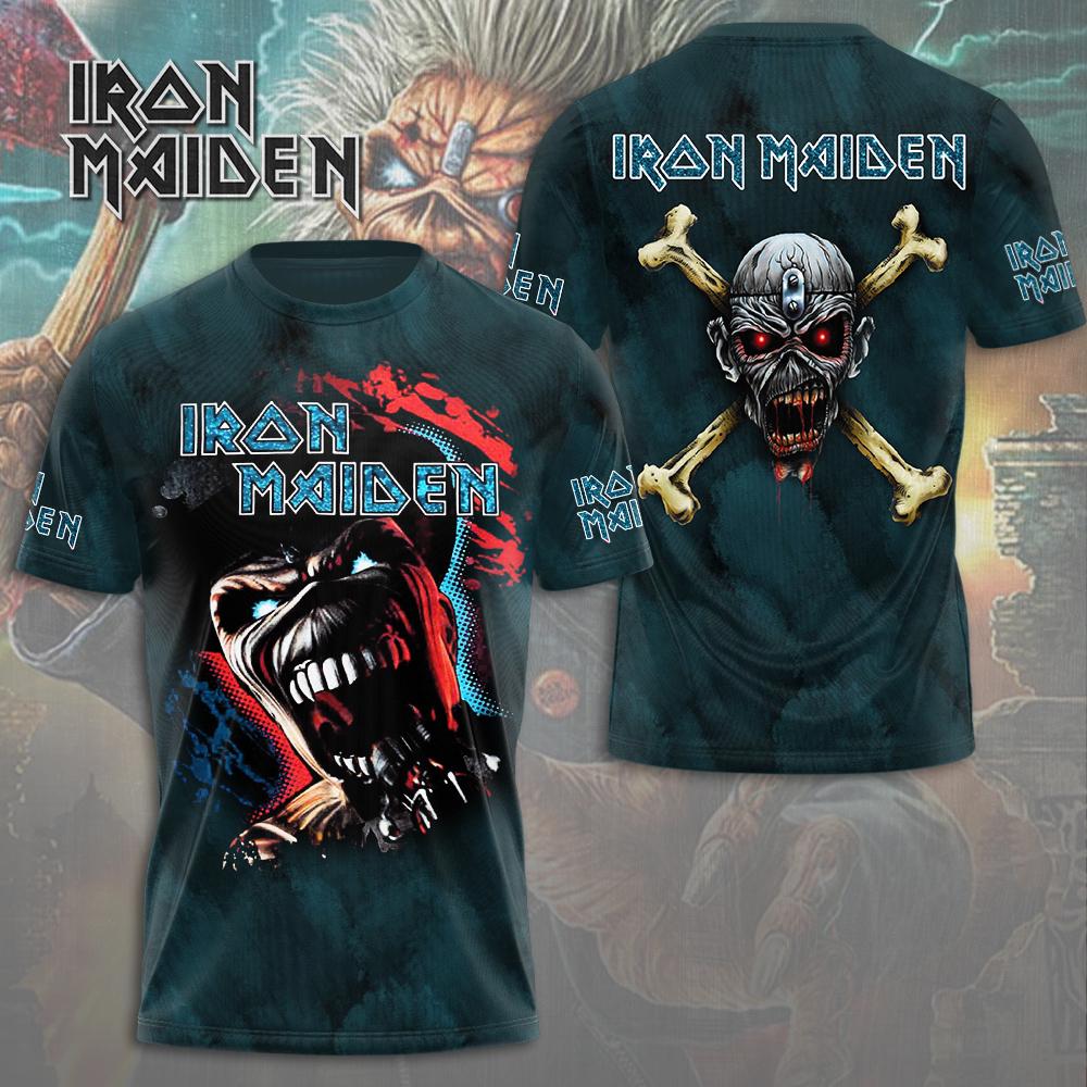 Iron Maiden Run For Your Life World Tour 2025-26 From Iron Maiden To Fear Of The Dark Shirt