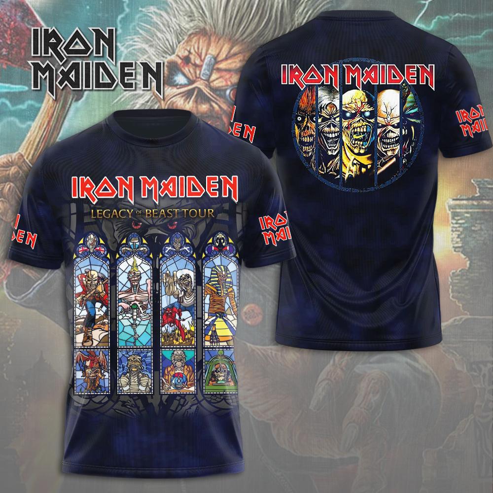 Iron Maiden Run For Your Lives Tour 2025-26, 3D Shirt
