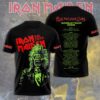Iron Maiden Run For Your Lives World Tour 2025-2026 From Iron Maiden To Fear Of The Dark Merchandise T-Shirt 3D