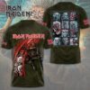 Iron Maiden Run For Your Lives World Tour 2025-26 Kick Off On May 27th 3D Shirt