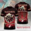 Iron Maiden Tour 2025-26 T-shirt, Run for Your Lives Tour 2025 With Tour Dates