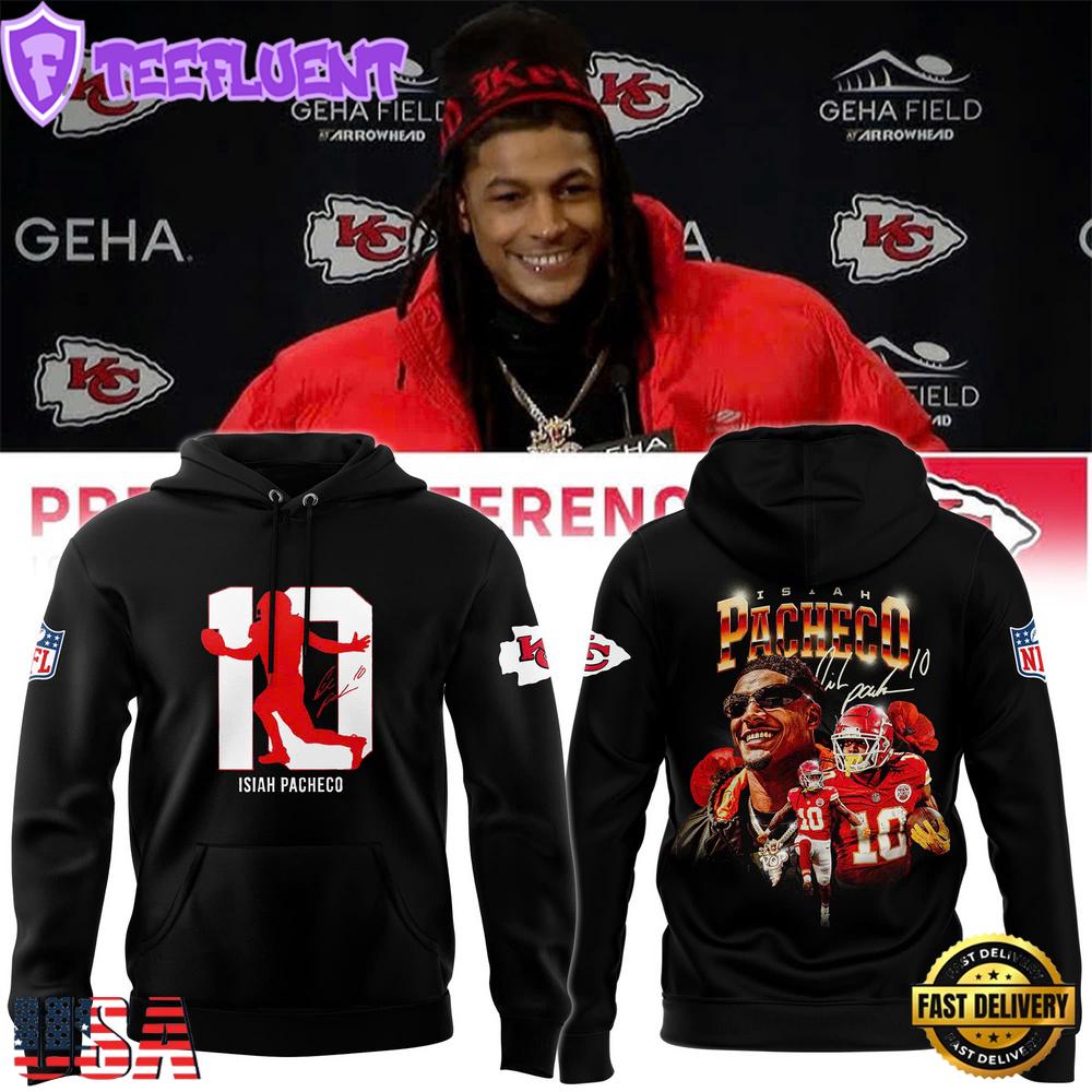 Isiah Pacheco Kansas City Chiefs Hoodie