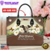 Italian Greyhound Dog Are Not Our Whole Life But They Make Our Lives Whole Leather Handbag