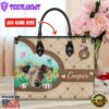 Italian Greyhound Dog Duccy Dog Lover Leather Handbag