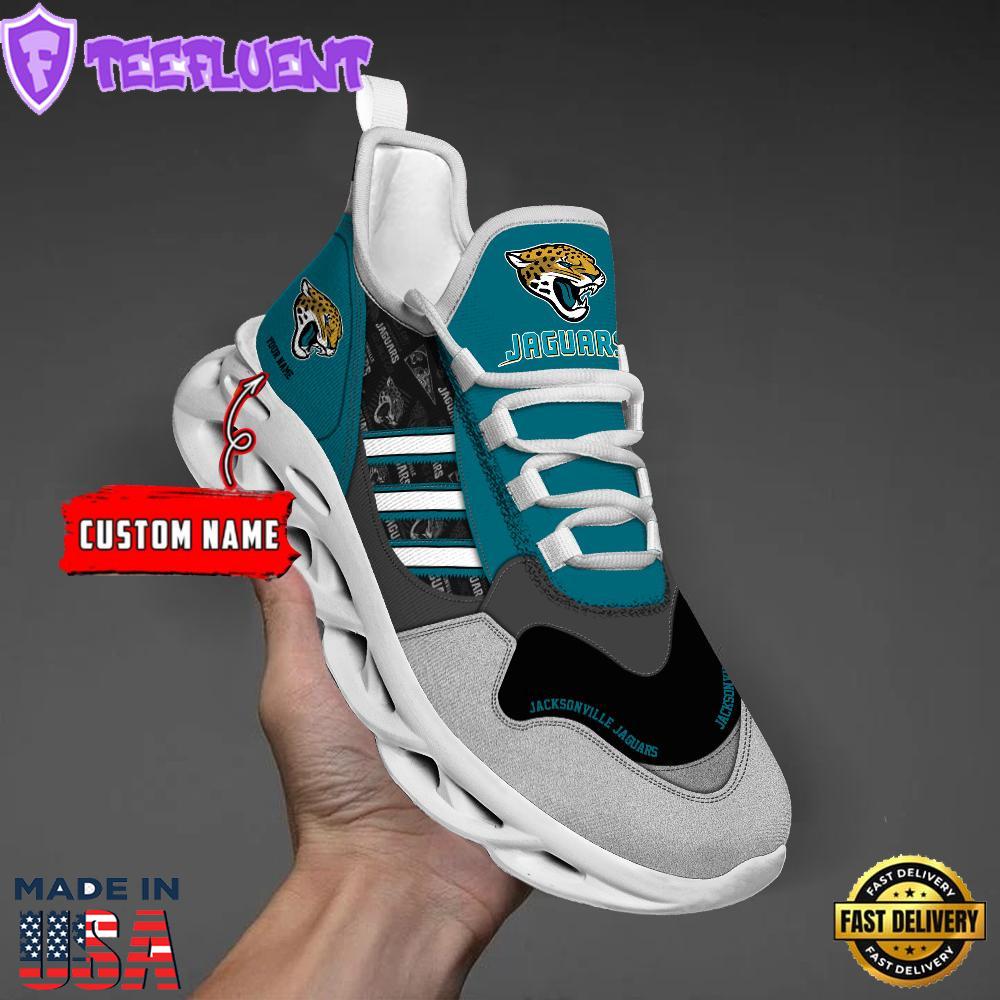 Jacksonville Jaguars Clunky Max Soul Shoes NFL Personalized
