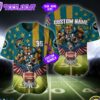 Jacksonville Jaguars NFL Baseball Jersey Custom Shirt For Fans