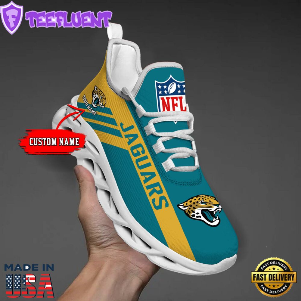 Jacksonville Jaguars NFL Clunky Max Soul Shoes Personaliz