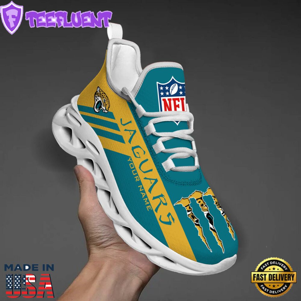 Jacksonville Jaguars NFL Clunky Max Soul Shoes Personalized