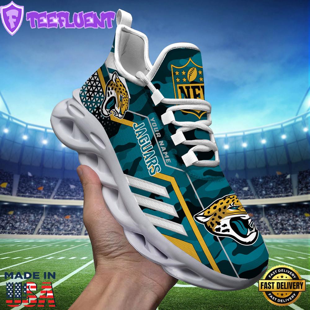 Jacksonville Jaguars NFL Clunky Max Soul Shoes Personalized