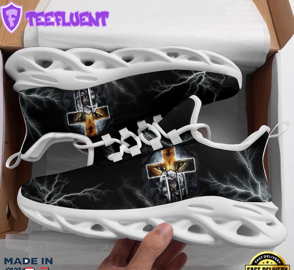 Jesus Black Running Sneakers Max Soul Shoes For Men And Women