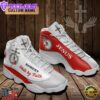 Jesus Blood Walk By Faith Red Custom Name Jd13 Shoes For Man And Women