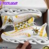 Jesus Daughter Of The King Running Sneakers Yellow Max Soul Shoes For Men And Women