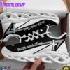 Jesus Faith Over Fear Running Sneakers Black And White Max Soul Shoes For Men And Women