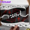 Jesus Faith Over Fear Running Sneakers Black Max Soul Shoes For Men And Women