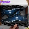 Jesus Faith Over Fear Running Sneakers Blue Max Soul Shoes For Men And Women