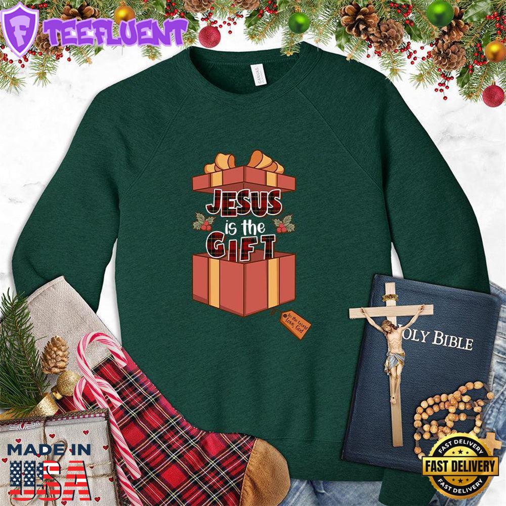 Jesus Is The Gift Colored Edition Sweatshirt