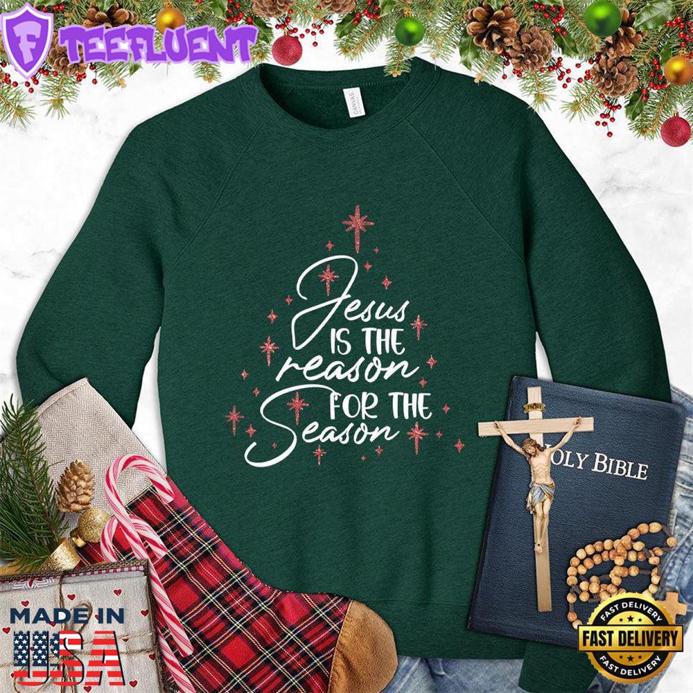 Jesus Is The Reason For The Season Colored Edition Sweatshirt