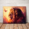 Jesus Landscape Canvas Poster Wall Art