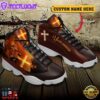 Jesus Lion And Fire Custom Name Jd13 Shoes For Man And Women