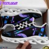 Jesus Running Sneakers Black Purple Max Soul Shoes For Men And Women