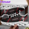 Jesus Running Sneakers Red Black Max Soul Shoes For Men And Women