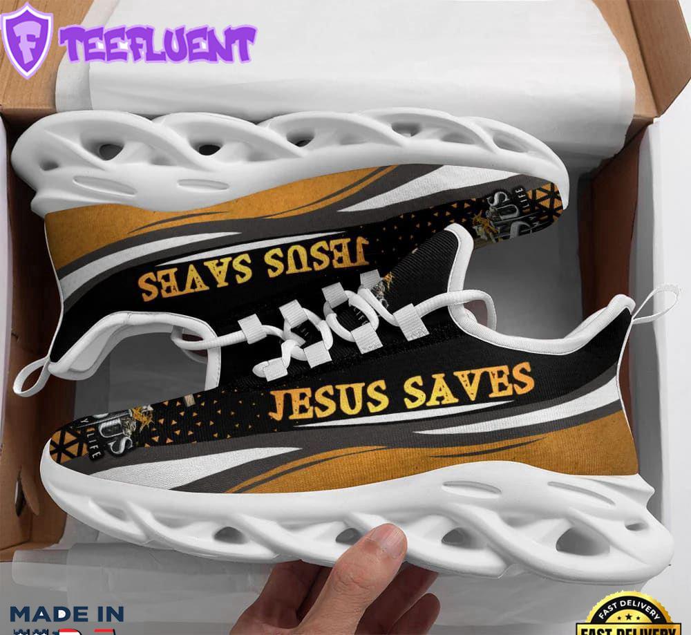 Jesus Saves Running Sneakers Max Soul Shoes For Men And Women