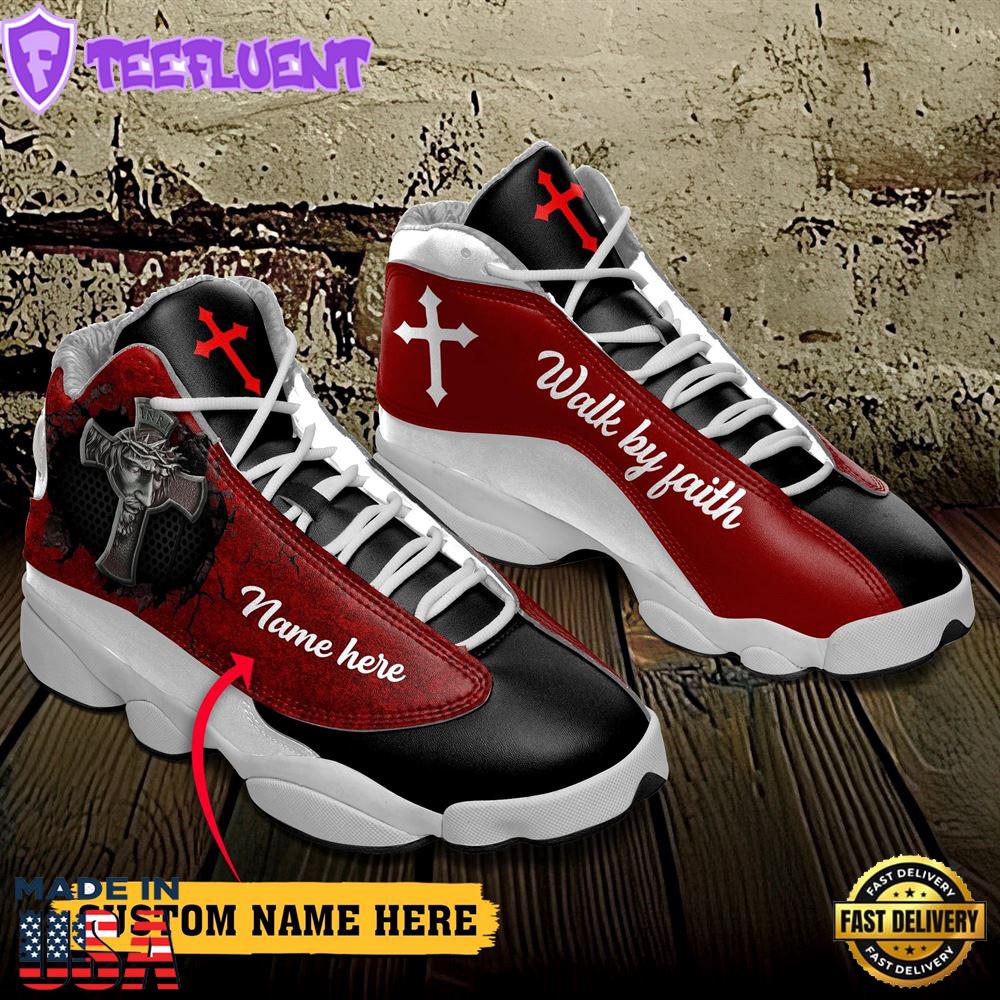 Jesus Walk By Faith Customized Jd13 Shoes For Man And Women
