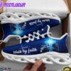 Jesus - Walk By Faith Running Sneakers Max Soul Shoes For Men And Women