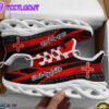 Jesus - Walk By Faith Running Sneakers Red Max Soul Shoes For Men And Women