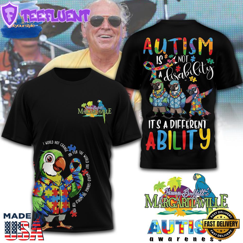 Jimmy Buffett Autism Awareness Limited Edition Shirt