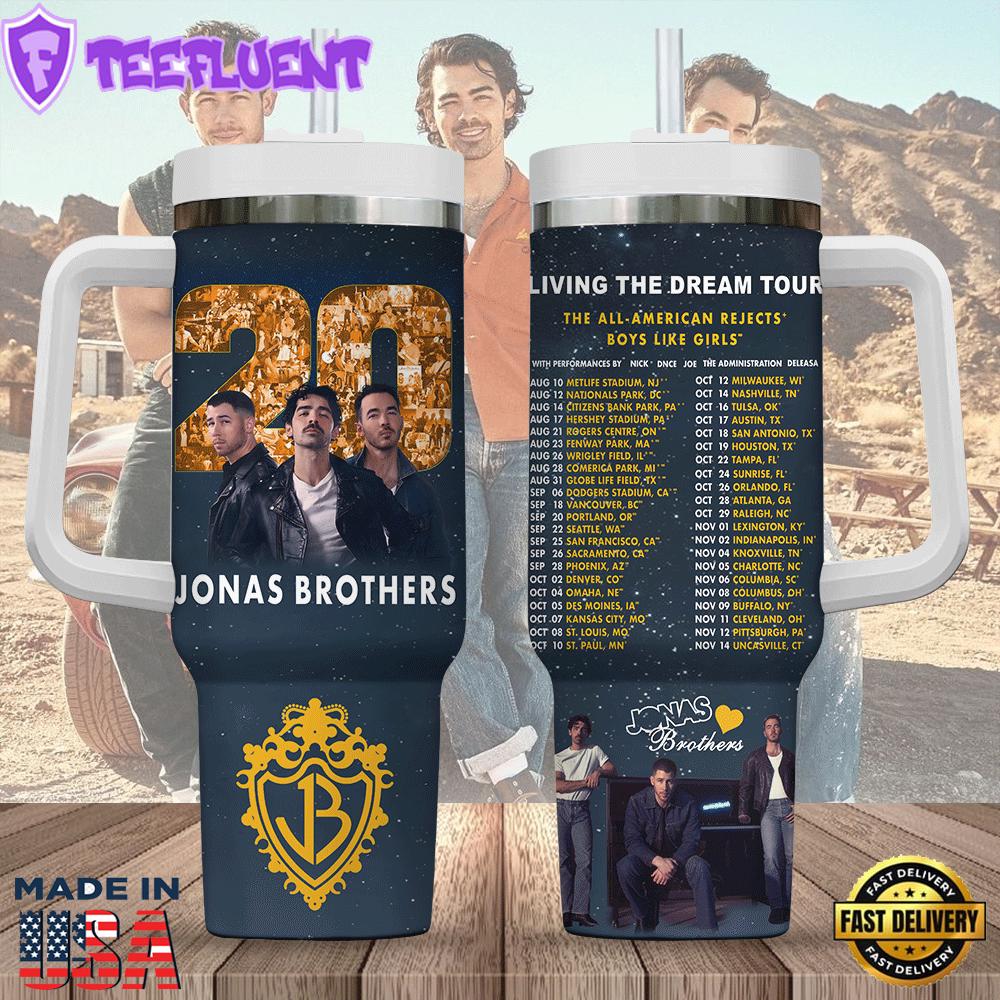 Jonas Brothers 40oz Stanley Tumbler