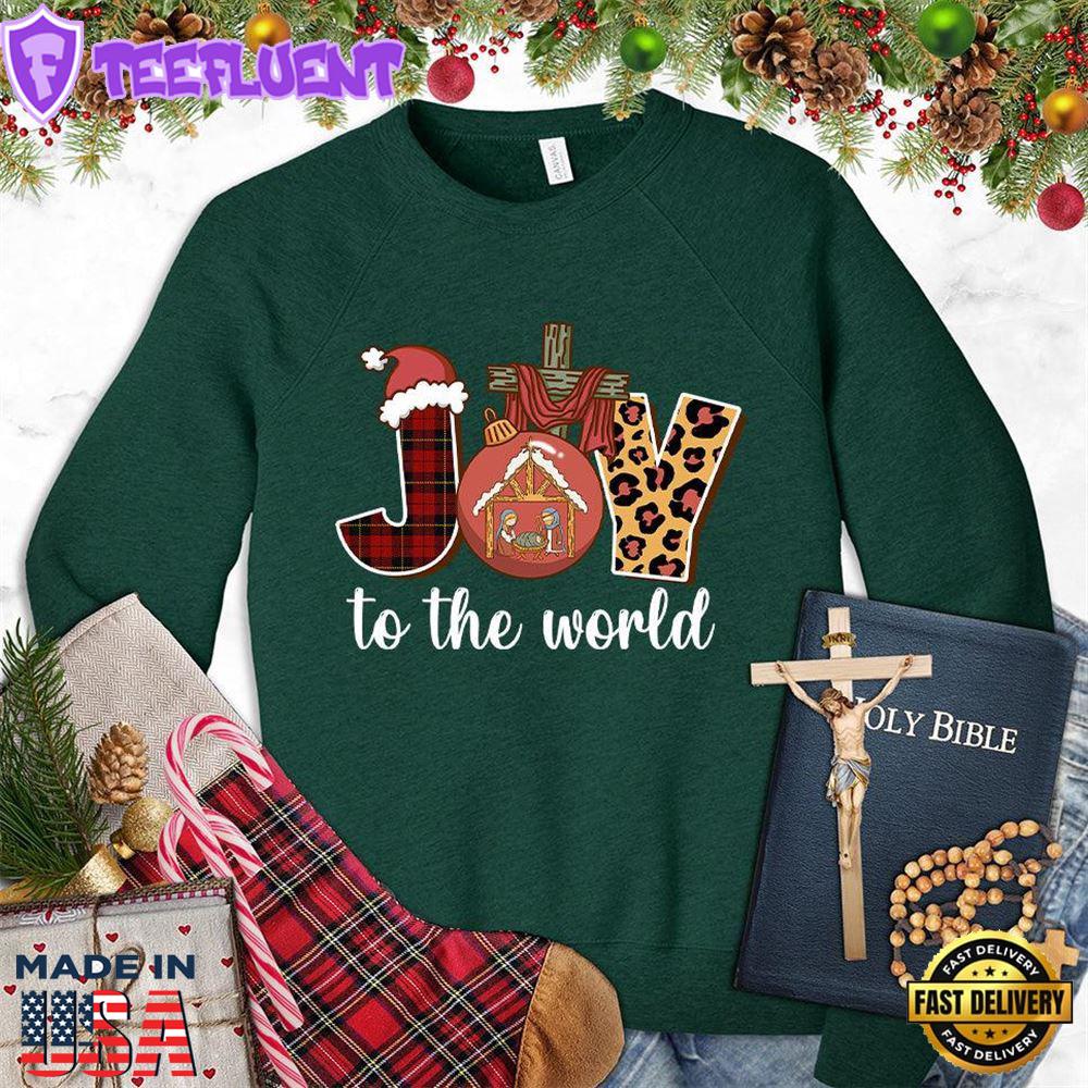Joy To The World Version 3 Colored Edition Sweatshirt