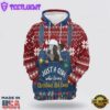 Just A Girl Who Loves Christmas And Cows All Over Print 3D Hoodie