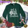 Just A Girl Who Loves Christmas Sweatshirt