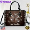 Just Breathe Stunning Dandelion Leather Handbag Christ Gifts Leather Bags