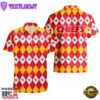 Kansas City Chiefs Caro Pattern Hawaii Shirt and Shorts Summer