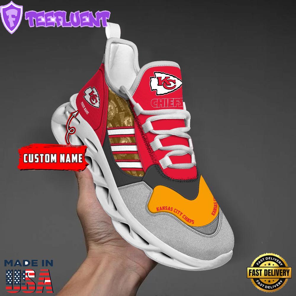 Kansas City Chiefs Clunky Max Soul Shoes NFL Personalized