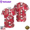Kansas City Chiefs Coconut Leaves Hawaiian Shirt and Shorts Summer