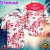 Kansas City Chiefs Crimson Blossom Hawaiian Shirt