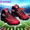 Kansas City Chiefs Custom Name Air Jordan 13 Sneakers